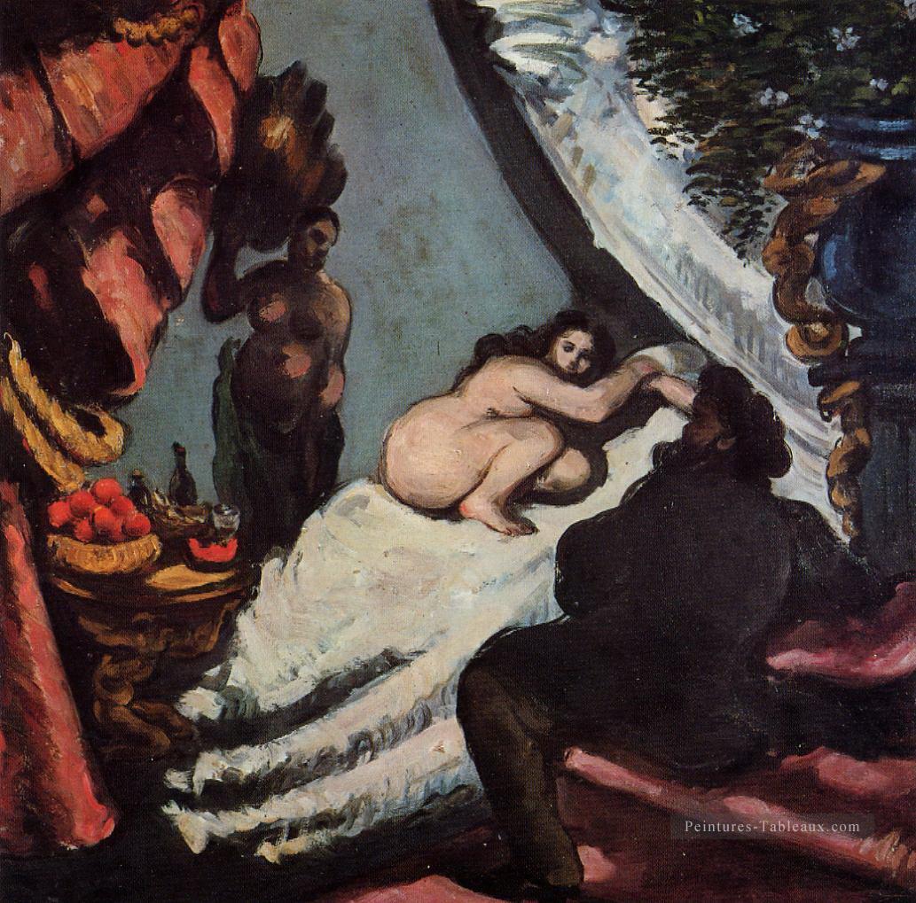 Un Olympia moderne 2 Paul Cézanne Peintures à l'huile